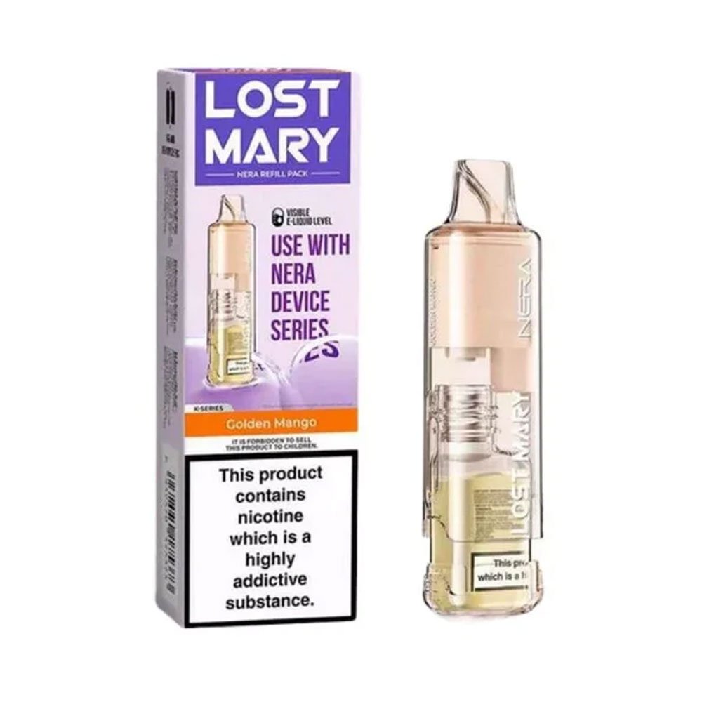 Lost Mary NERA15K Pureview Prefilled Pod - Golden Mango