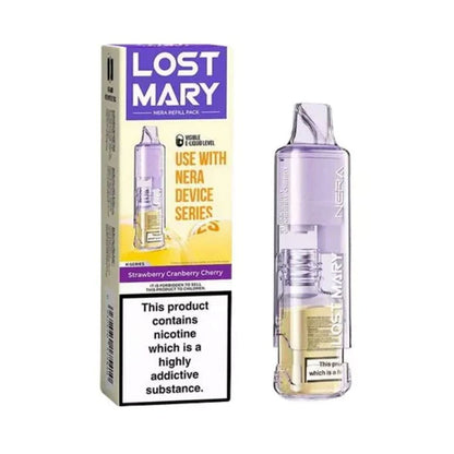 Lost Mary NERA15K Pureview Prefilled Pod - Strawberry Cranberry Cherry