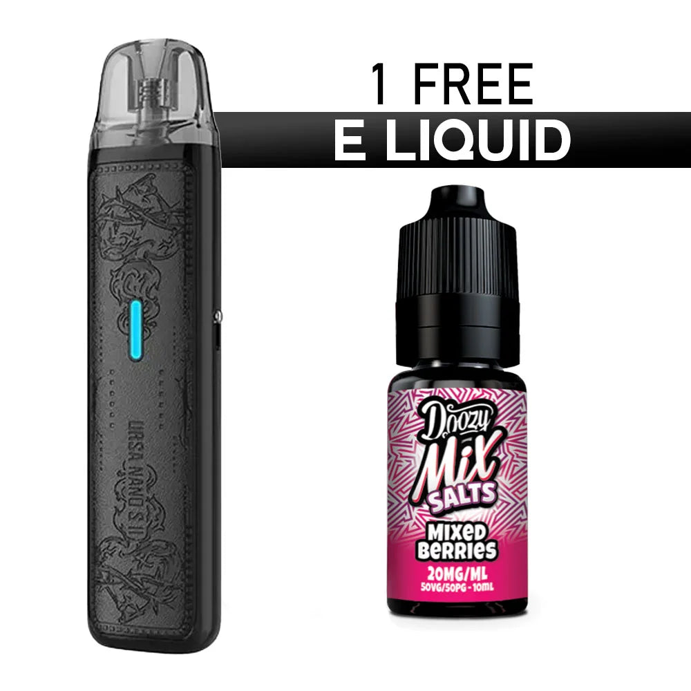 Lost Vape Ursa Nano S2 Pod Kit With Free Nic Salt