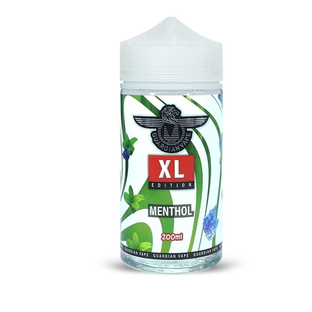 Menthol XL Edition 200ml Shortfill E Liquid By Guardian Vape