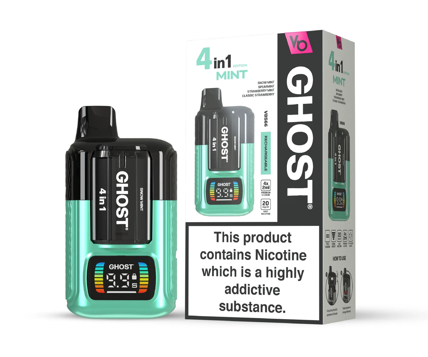 Ghost 2400 Kit by Vapes Bars