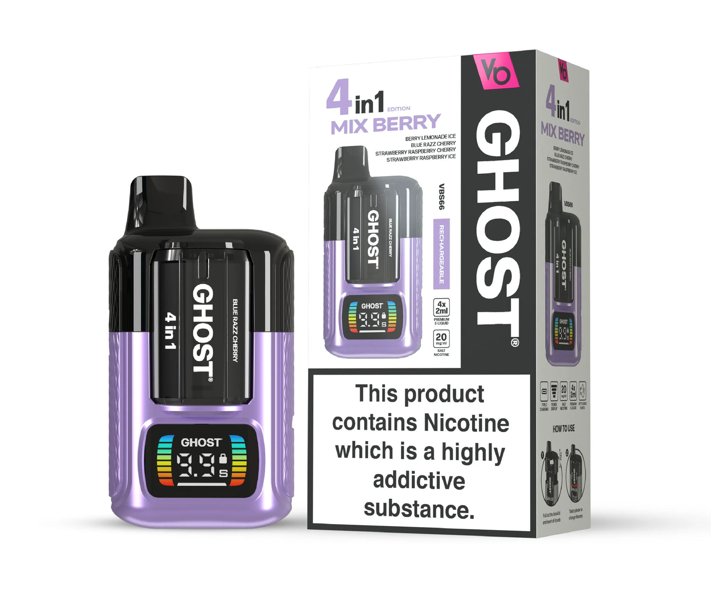 Ghost 2400 Kit by Vapes Bars