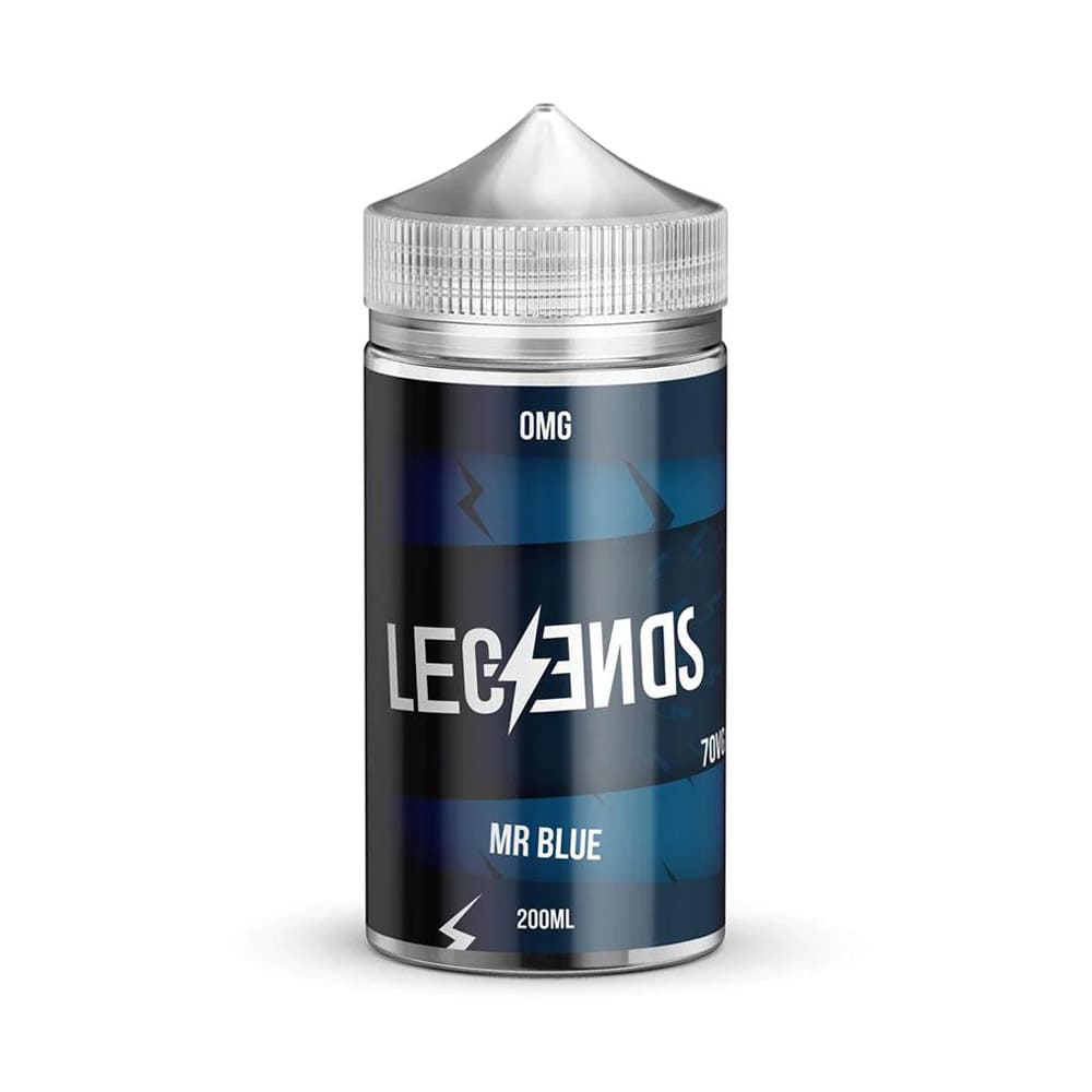 Mr Blue 200ml Shortfill E Liquid by Legends