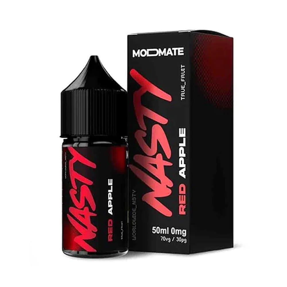 Nasty Juice Mod Mate Red Apple 50ml Shortfill E Liquid