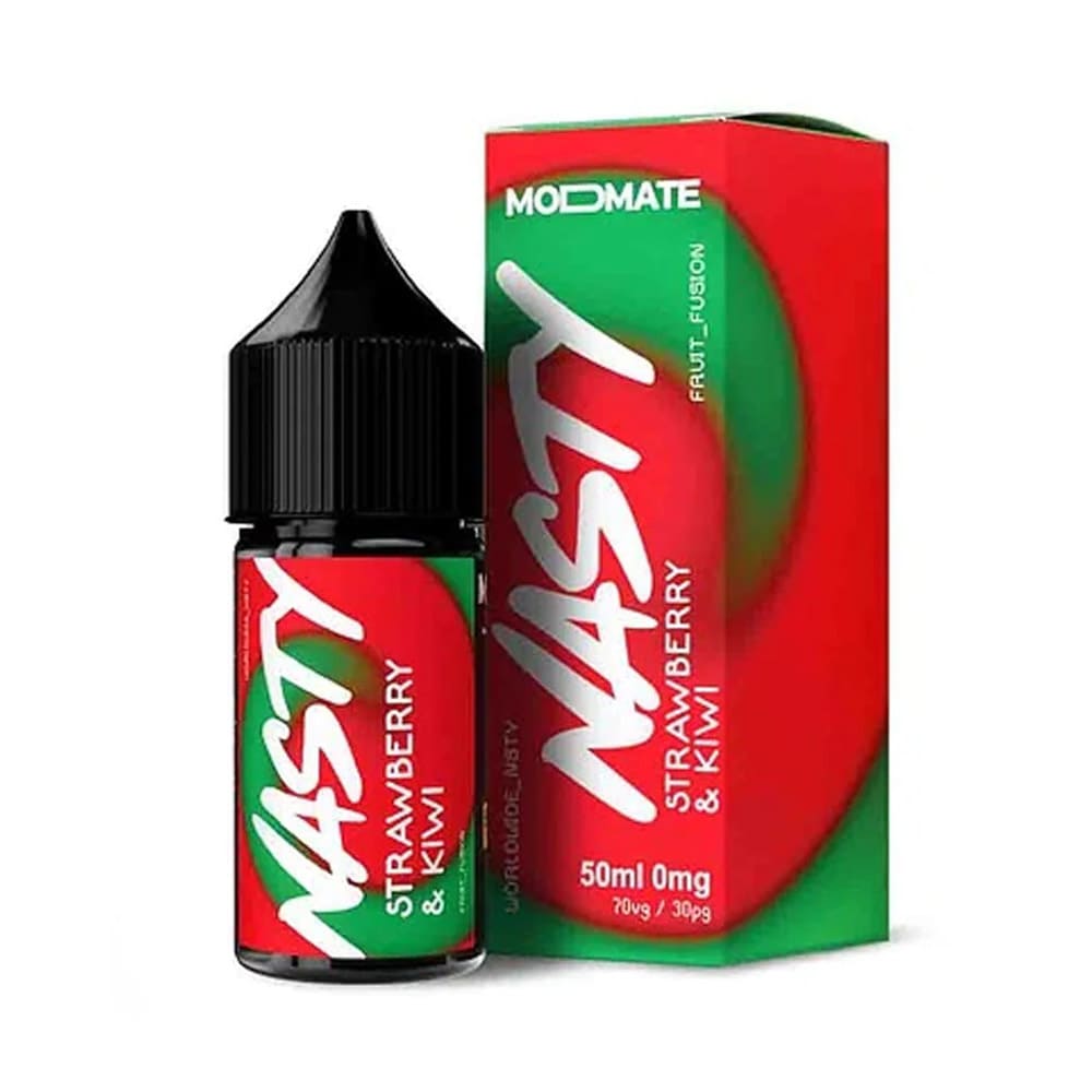 Nasty Juice Mod Mate Strawberry Kiwi 50ml Shortfill E Liquid