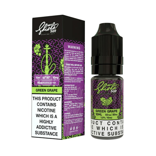 Nasty Juice Shisha Grape Green 10ml Nic Salt E-Liquid