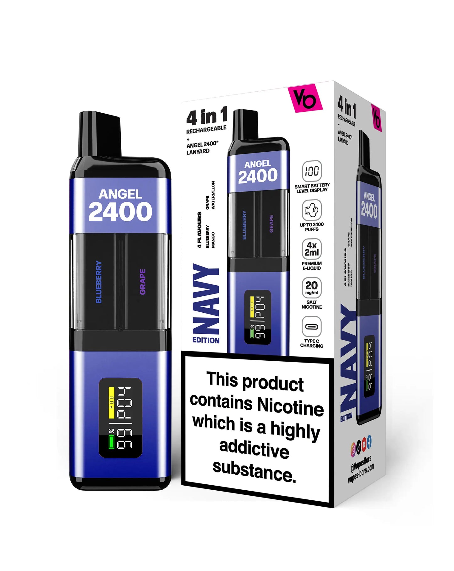 Angel 2400 Kit by Vapes Bars