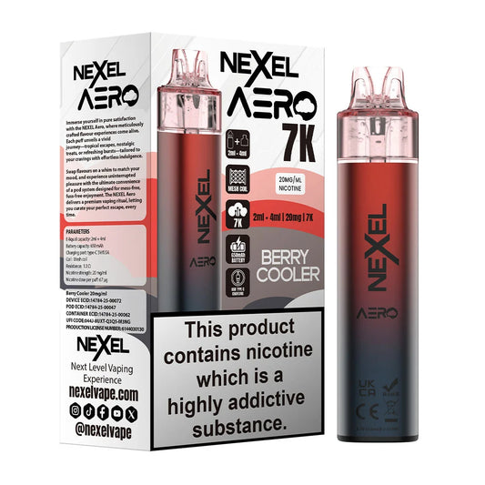 Nexel Aero 7K Prefilled Pod Kit - Berry Cooler