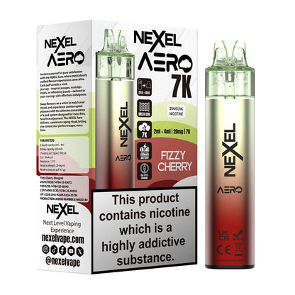 Nexel Aero 7K Prefilled Pod Kit - Fizzy Cherry