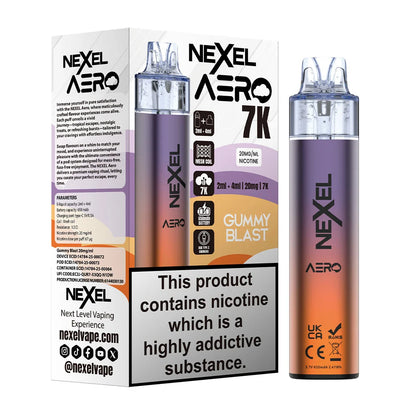 Nexel Aero 7K Prefilled Pod Kit - Gummy Blast