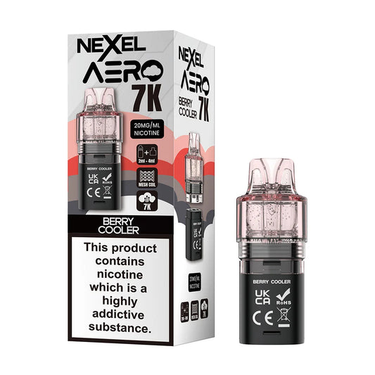 Nexel Aero 7K Prefilled Pod - Berry Cooler