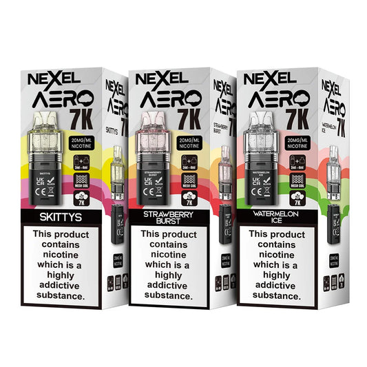 Nexel Aero 7K Prefilled Pod