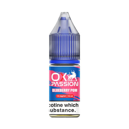 OX Passion 10ml Nic Salt E Liquid (Pack of 10)