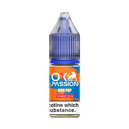 OX Passion 10ml Nic Salt E Liquid (Pack of 10)