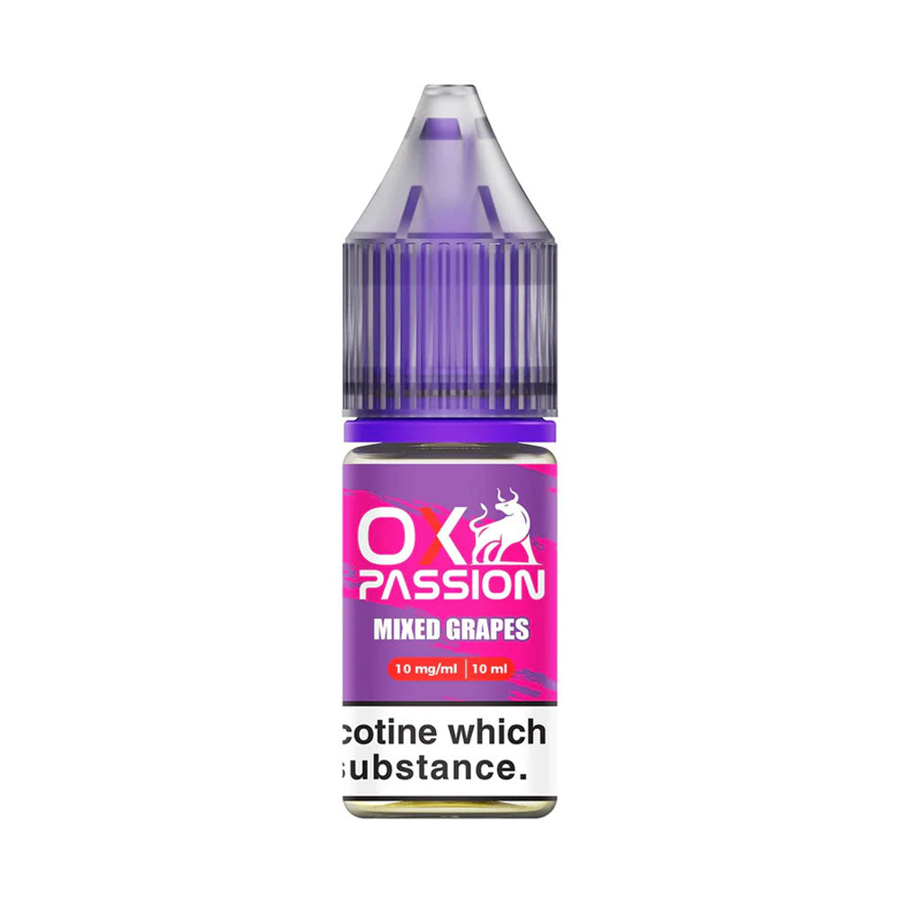 OX Passion 10ml Nic Salt E Liquid (Pack of 10)
