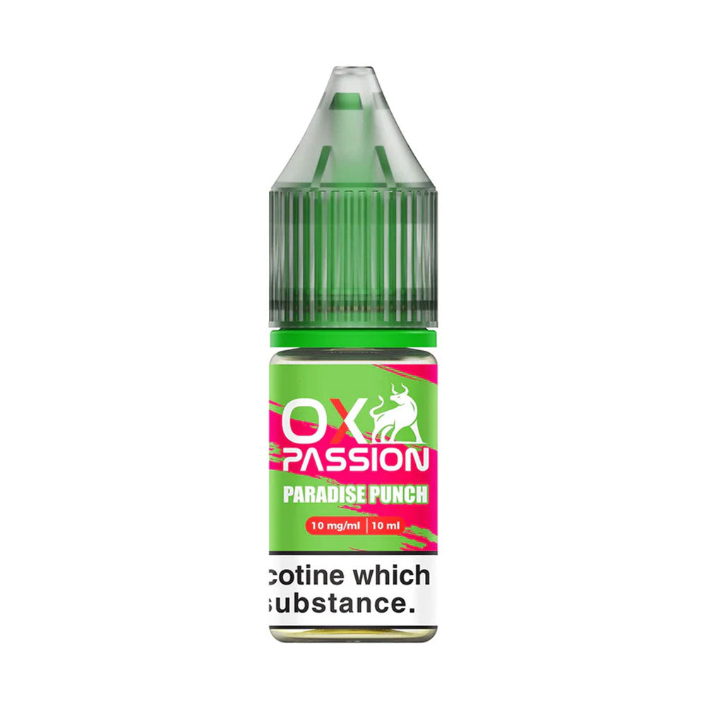 OX Passion 10ml Nic Salt E Liquid (Pack of 10)
