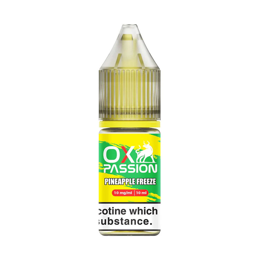OX Passion 10ml Nic Salt E Liquid (Pack of 10)