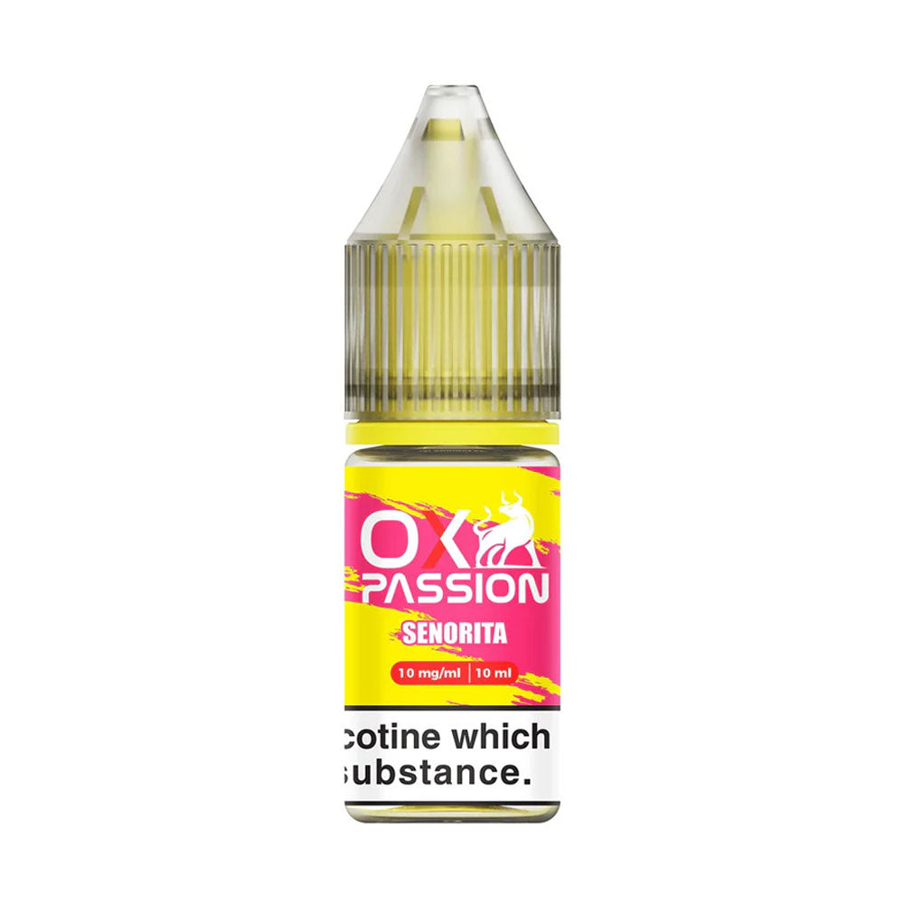 OX Passion 10ml Nic Salt E Liquid (Pack of 10)