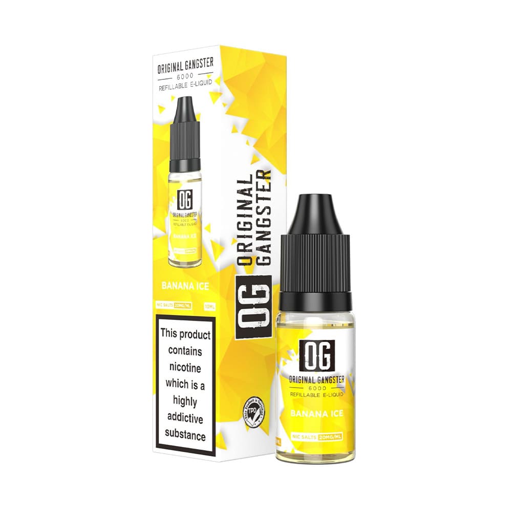 Original Gangster 10ml Nic Salt Eliquid (Pack of 10)