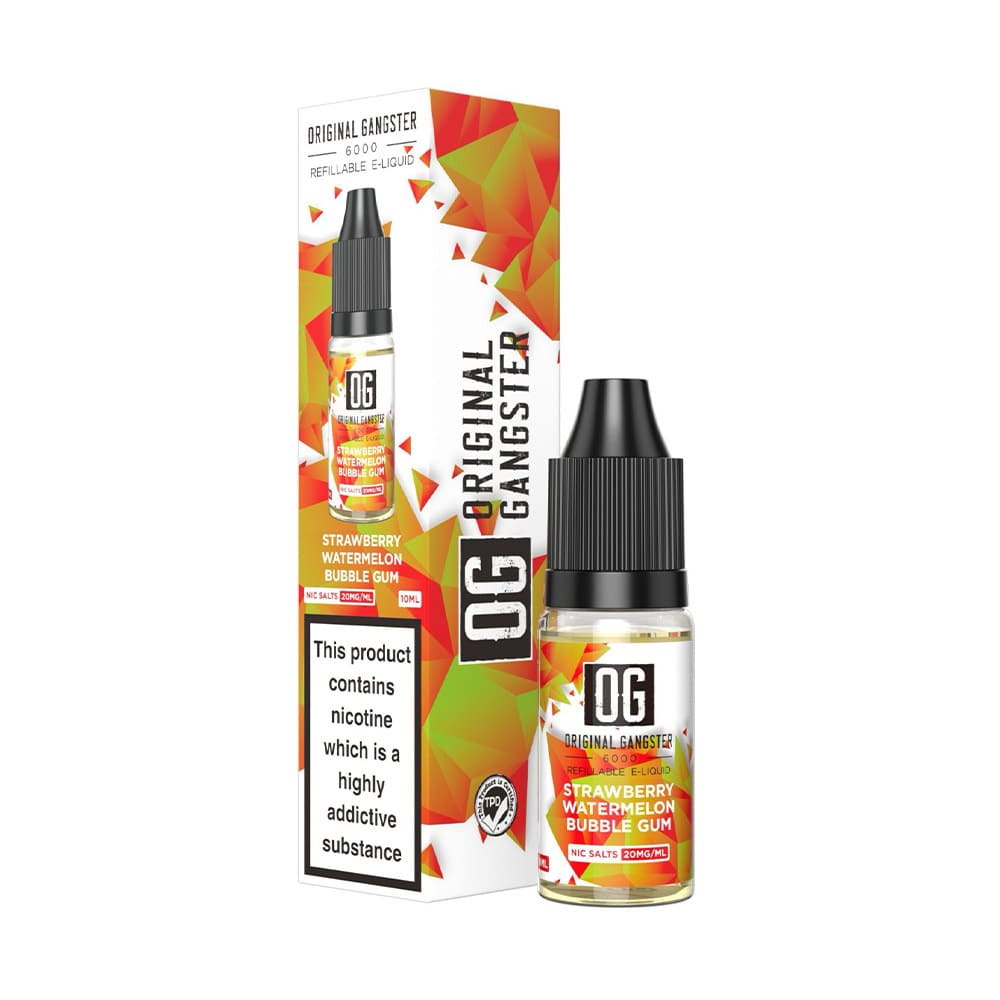 Original Gangster 10ml Nic Salt Eliquid (Pack of 10)