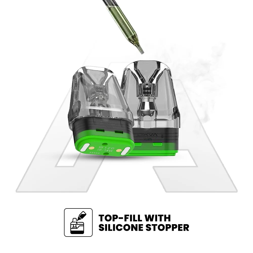 Oxva Xlim Top Fill Replacement Pods Stainless Steel top fill