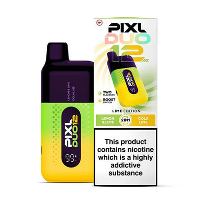 PIXL Duo 12K Prefilled Pod Kit - Lime Edition