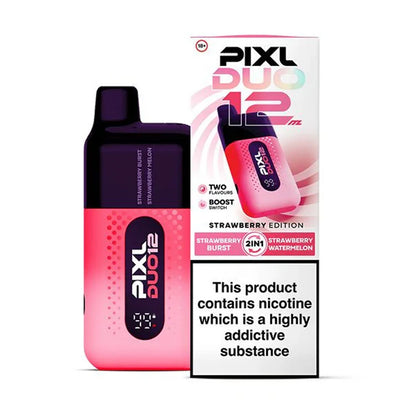 PIXL Duo 12K Prefilled Pod Kit - Strawberry Edition