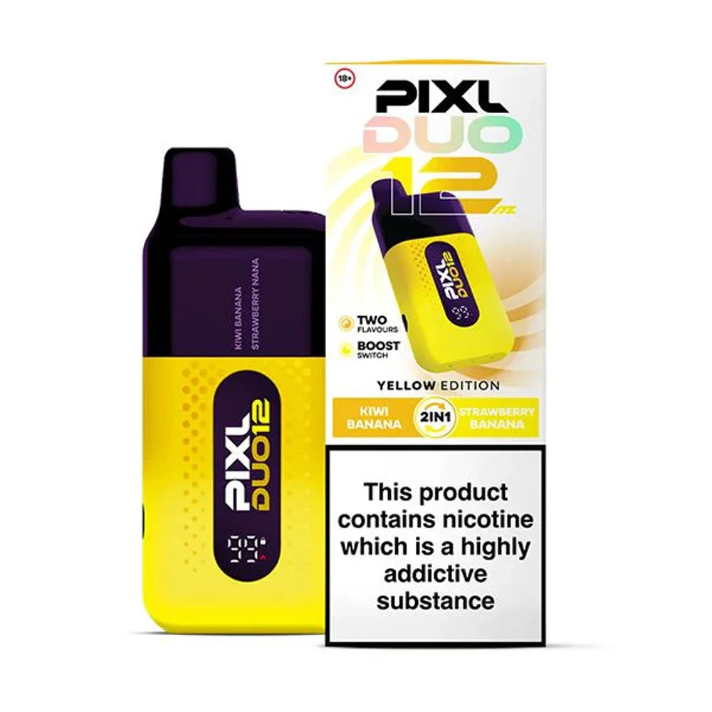 PIXL Duo 12K Prefilled Pod Kit - Yellow Edition