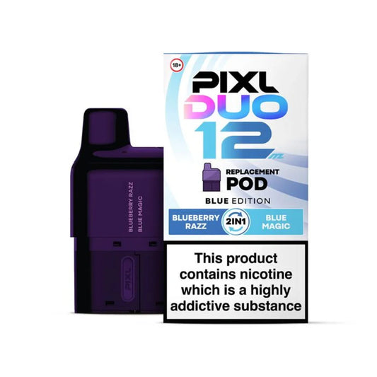 PIXL Duo 12K Prefilled Pods - Blue Edition