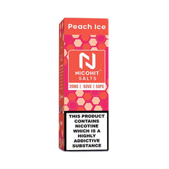 Peach-Ice-10ml-Nicsalt-E-Liquid-By-Nicohit-Salts