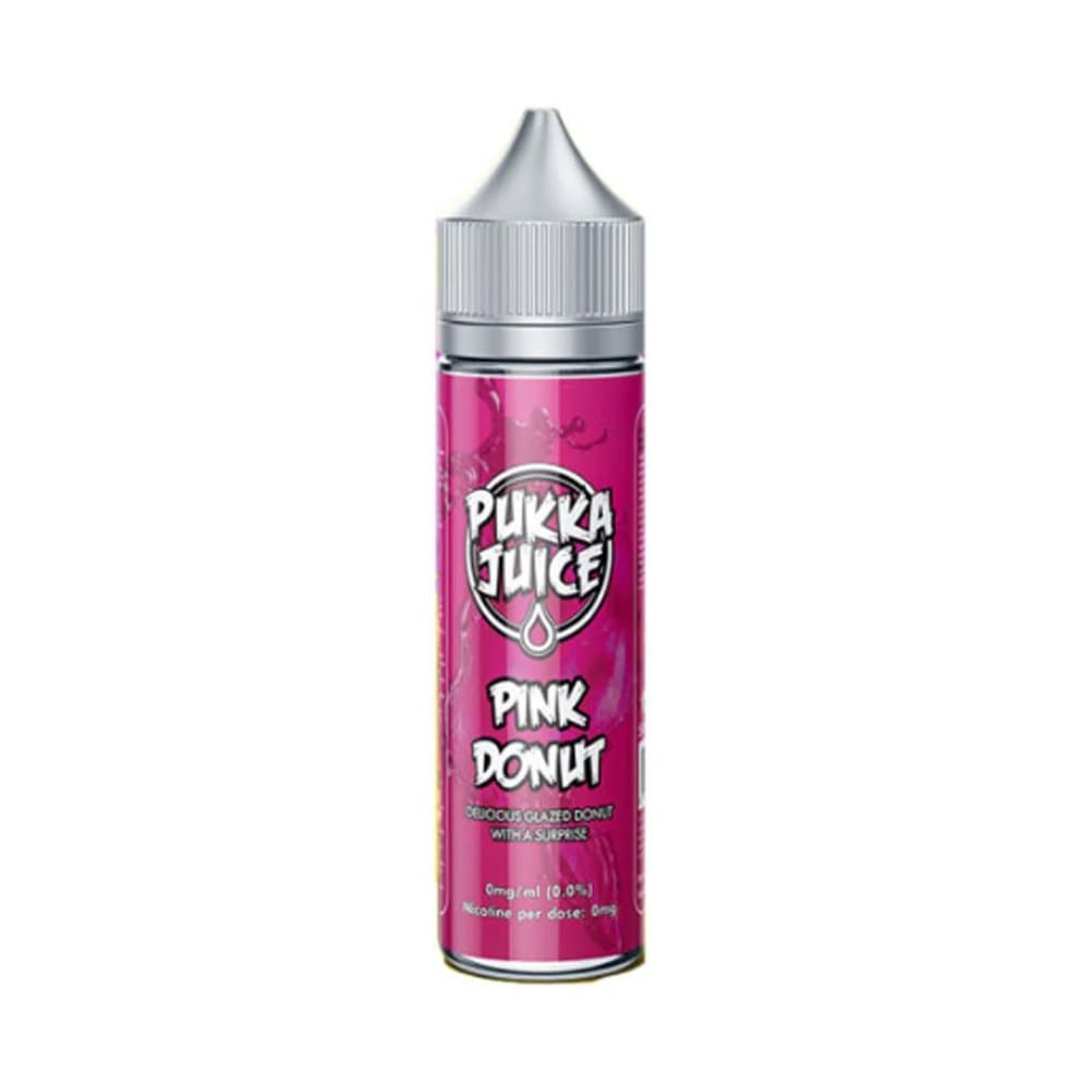 Pink Donut 50ml Shortfill E-Liquid by Pukka Juice