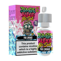 Pink Lemonade 10ml Nicsalt Eliquid by Zombie Blood