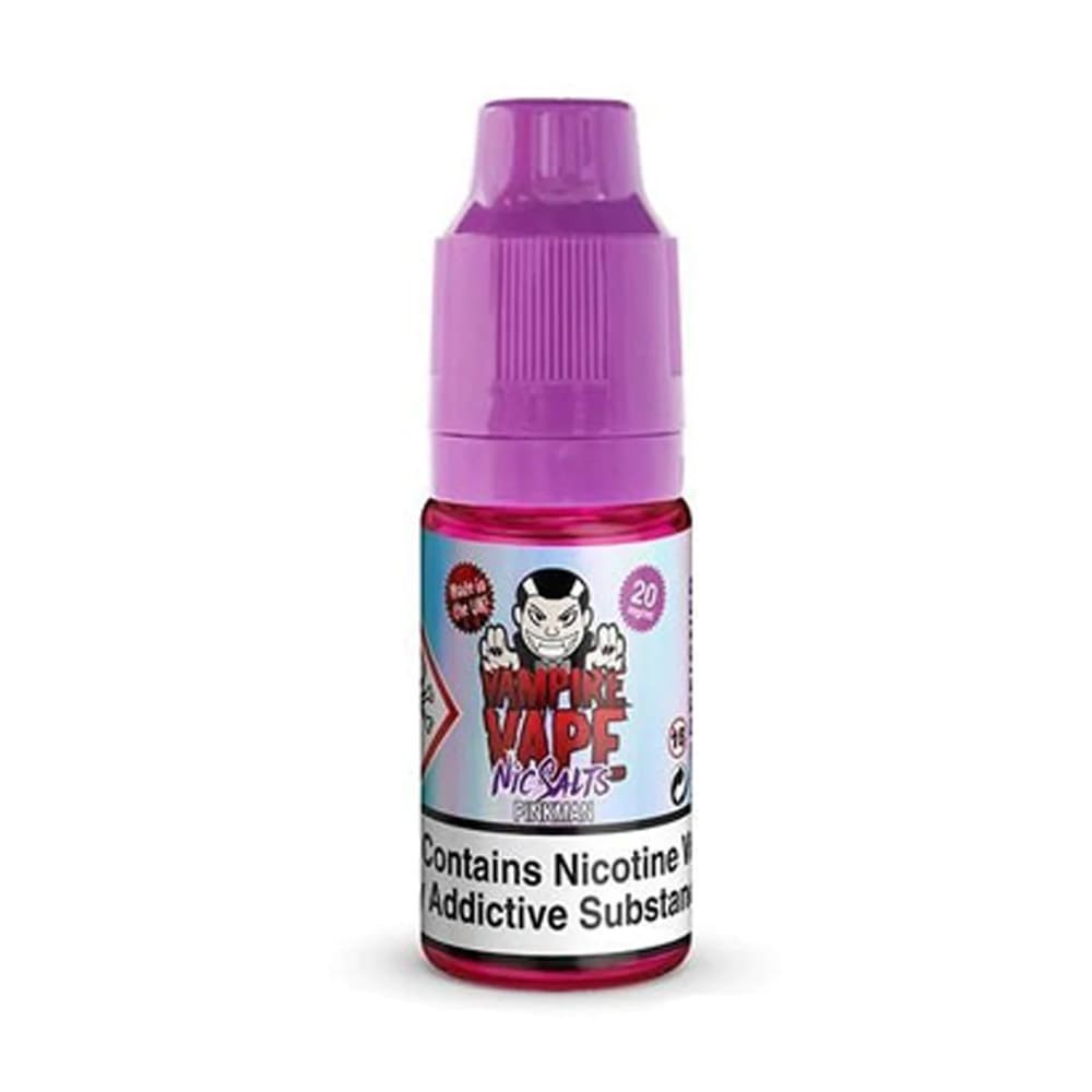 Pinkman 10ml 20mg Nicotine Salt E-Liquid by Vampire Vape Salts