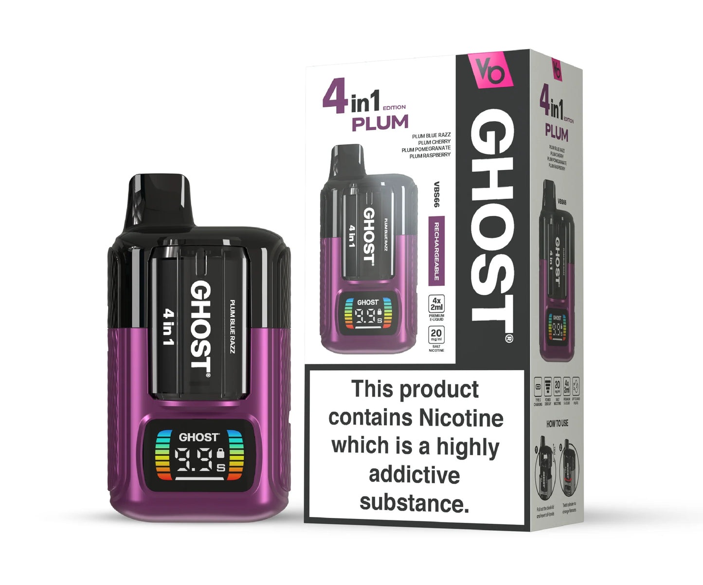 Ghost 2400 Kit by Vapes Bars