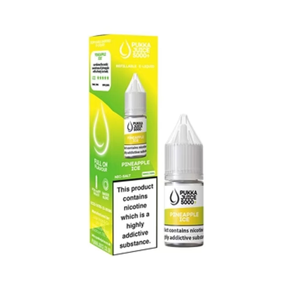 Pukka Juice 5000+ 10ml Nic Salt E Liquid