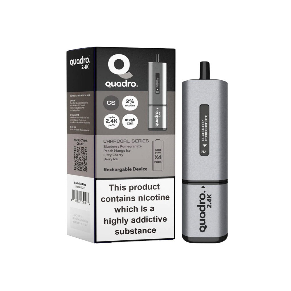 Quadro 4 in 1 2400 Puffs Disposable Vape