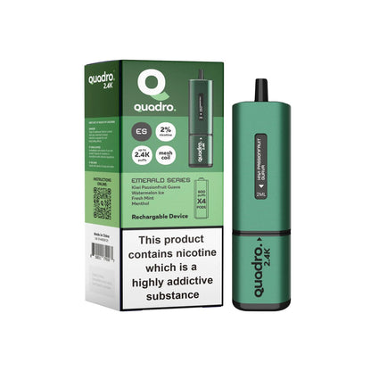 Quadro 4 in 1 2400 Puffs Disposable Vape