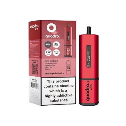 Quadro 4 in 1 2400 Puffs Disposable Vape