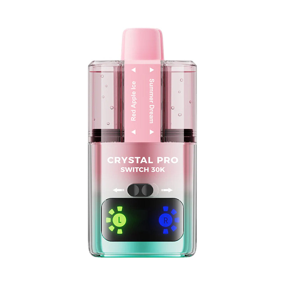 Crystal Pro Switch 30K Puff Disposable Vape - Red Apple Ice / Summer Dream