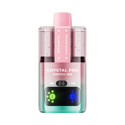 Crystal Pro Switch 30K Puff Disposable Vape - Red Apple Ice / Summer Dream