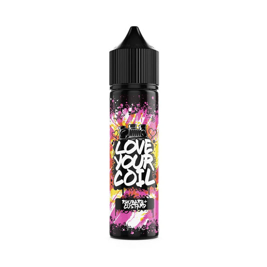 Rhubarb & Custard 50ml Shortfill E-Liquid by LYC