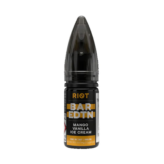 Mango Vanilla Riot Squad BAR EDTN 10ml Nic Salt E Liquid