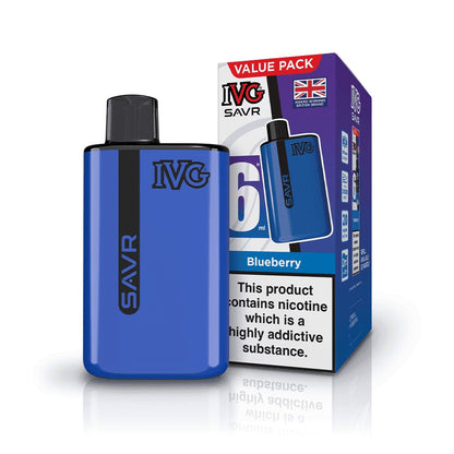 IVG SAVR 3000 Puffs Vape Kit - Blueberry
