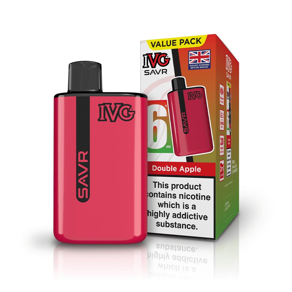 IVG SAVR 3000 Puffs Vape Kit - Double Apple