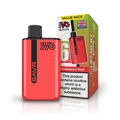 IVG SAVR 3000 Puffs Vape Kit - Strawberry Kiwi