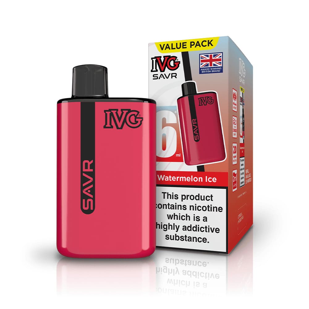 IVG SAVR 3000 Puffs Vape Kit - Watermelon Ice