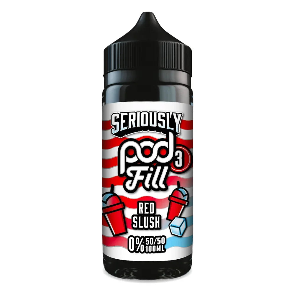 Doozy Seriously Pod Fill 3 100ml Shortfill E Liquid - Red Slush