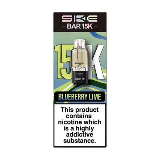 SKE Bar 15K Prefilled Pods - Blueberry Lime