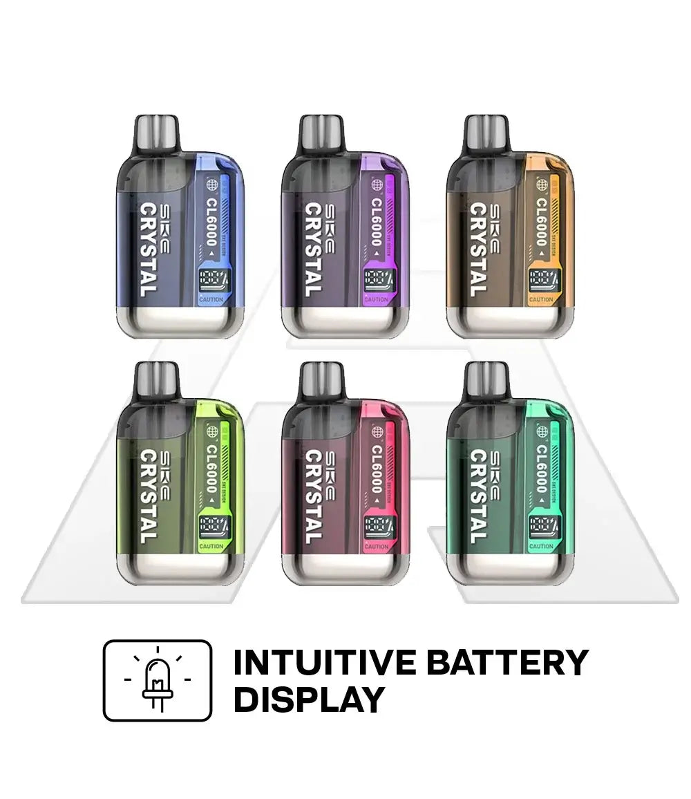 SKE Crystal CL6000 - 6000 Puffs Vape | Buy 2 for £15