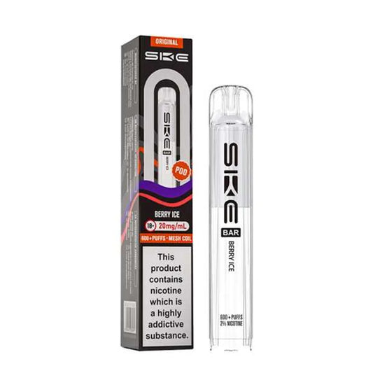 SKE Crystal Original 600 Prefilled Pods - Berry Ice